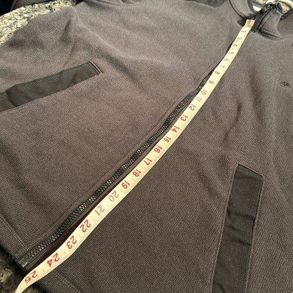 Timberland hooded black charcoal zip up jacket NWT M - Picture 7 of 9